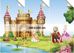 Dětská tapeta pohádkové království (6)
