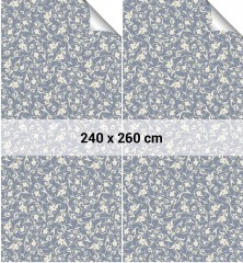 Tapeta navazující - abstraktní květinový motiv (2)