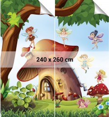 Dětská tapeta království víl (3)