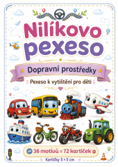Nilíkovo pexeso s dopravními prostředky k vytištění