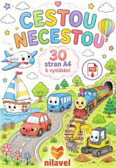 Cestou necestou – omalovánky k vytištění