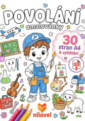 Povolání – omalovánky k vytištění